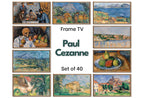 Cezanne Frame TV Art — Vintage Art Oil Paintings Impressionist Collection | Samsung Frame TV Art 4K HD