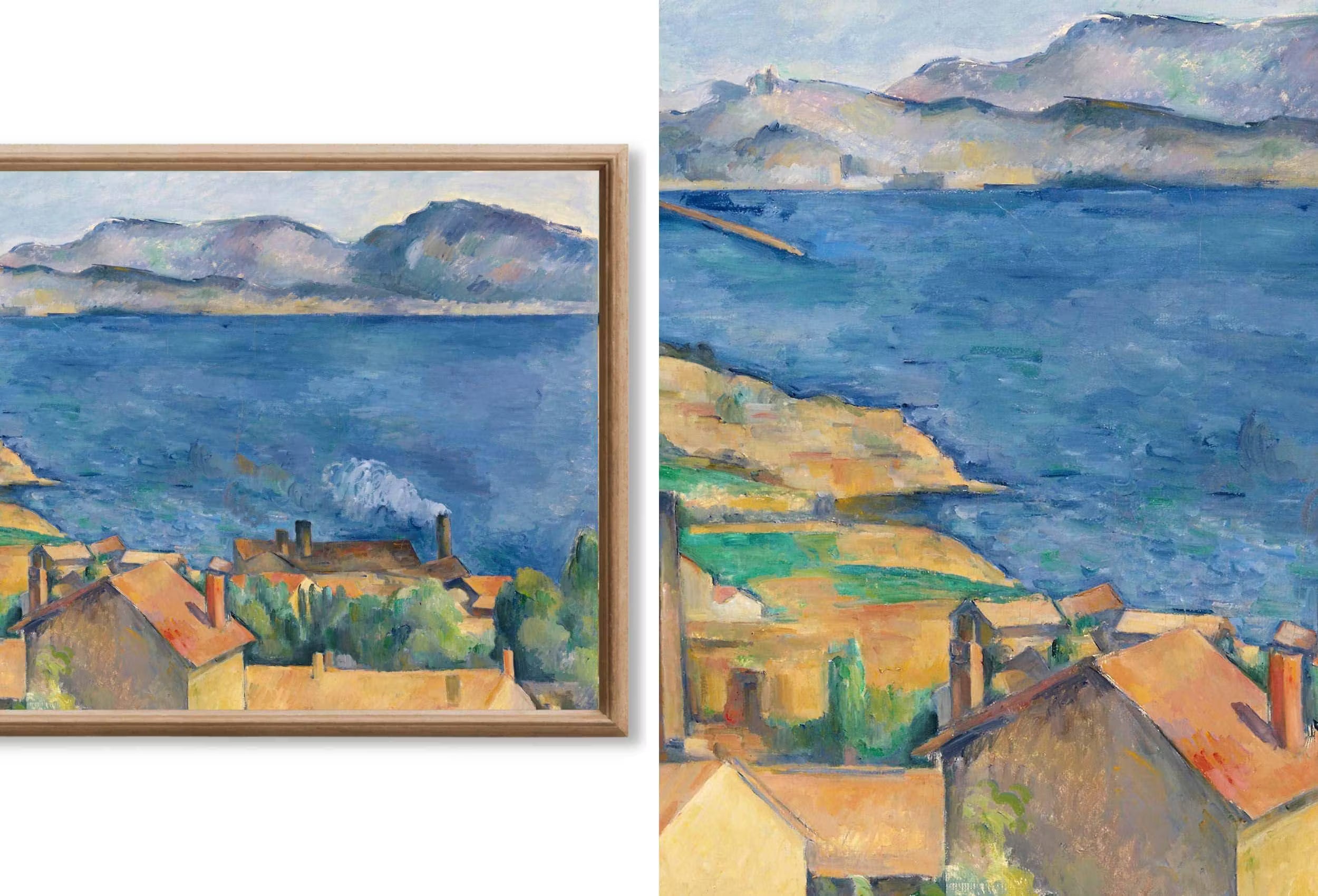 Cezanne Frame TV Art — Vintage Art Oil Paintings Impressionist Collection | Samsung Frame TV Art 4K HD