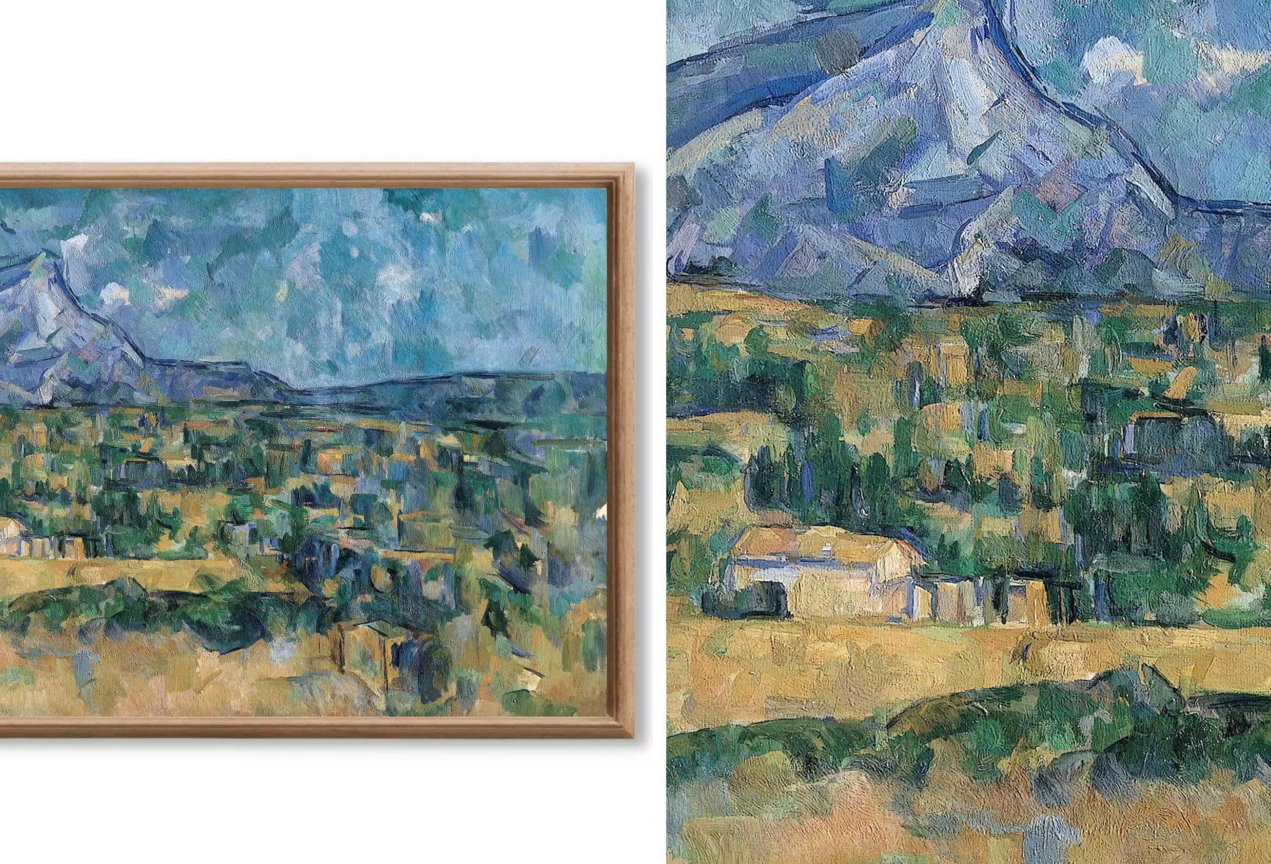 Cezanne Frame TV Art — Vintage Art Oil Paintings Impressionist Collection | Samsung Frame TV Art 4K HD