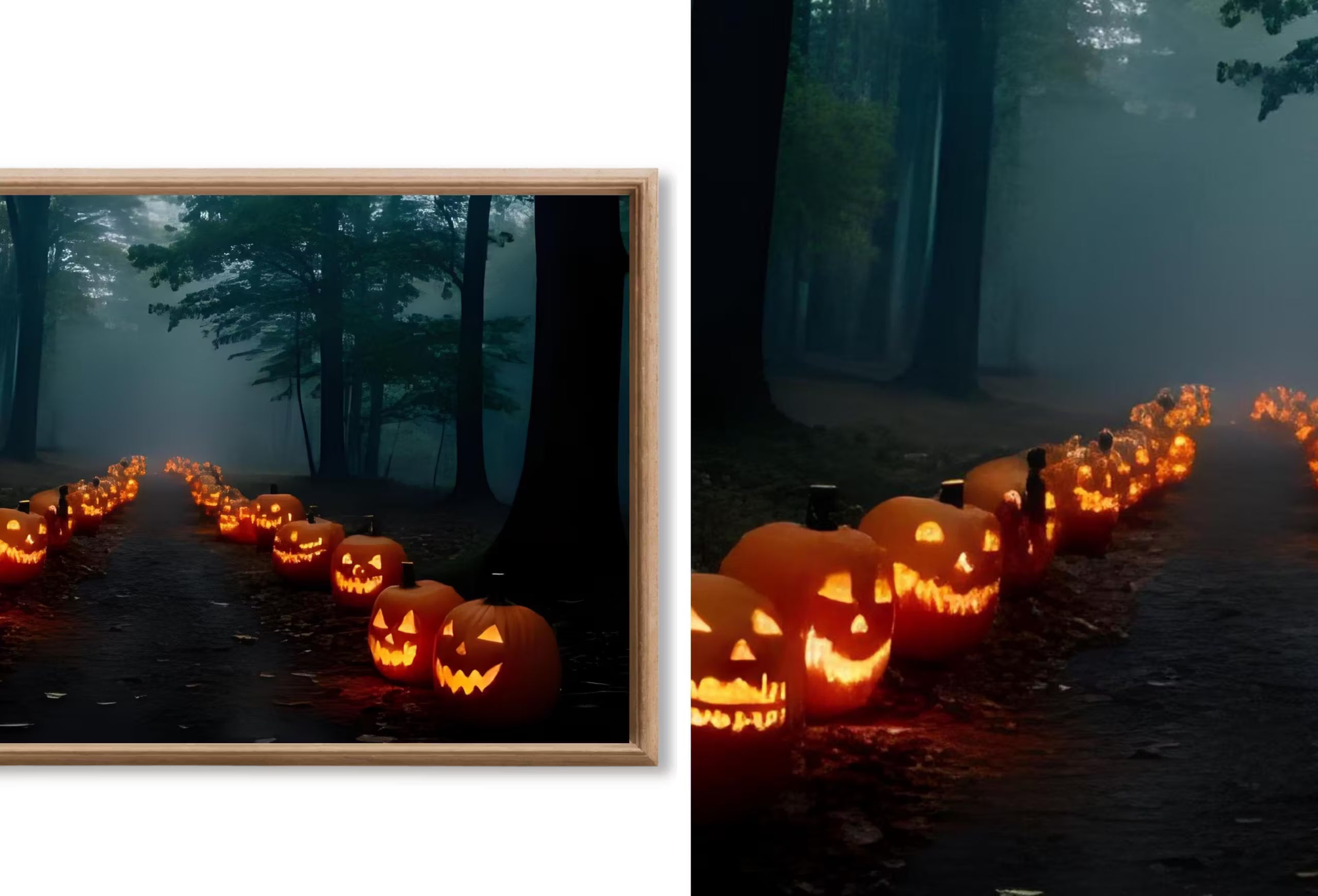 Frame TV Art Halloween Home Decor • Moody Wall Art • Haunted Mansion • Gothic Decor & Dark Academia • 4K/8K Digital Download