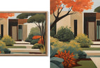 Mid Century Modern Digital Wall Art - MCM Decor Original Paintings