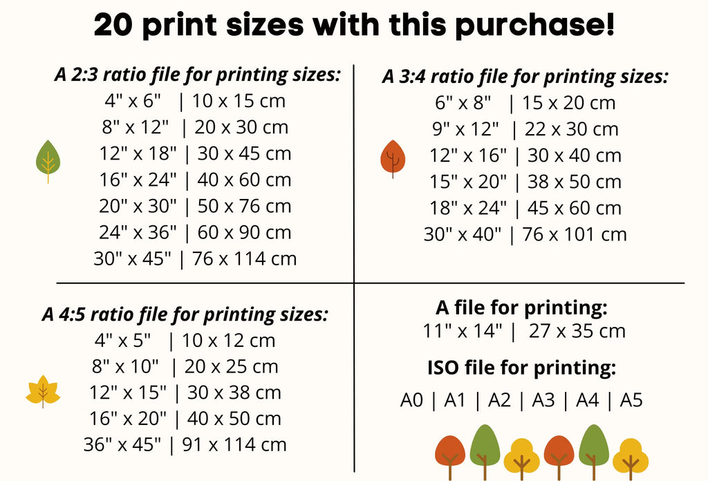 Fox in Snowy Forest Print. Printable Wall Art