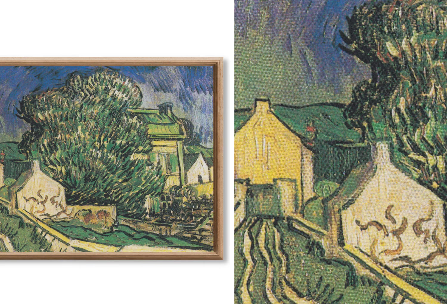 Vincent van Gogh Frame TV Art - Antique Oil Paintings - Landscape Wall Art Set of 40