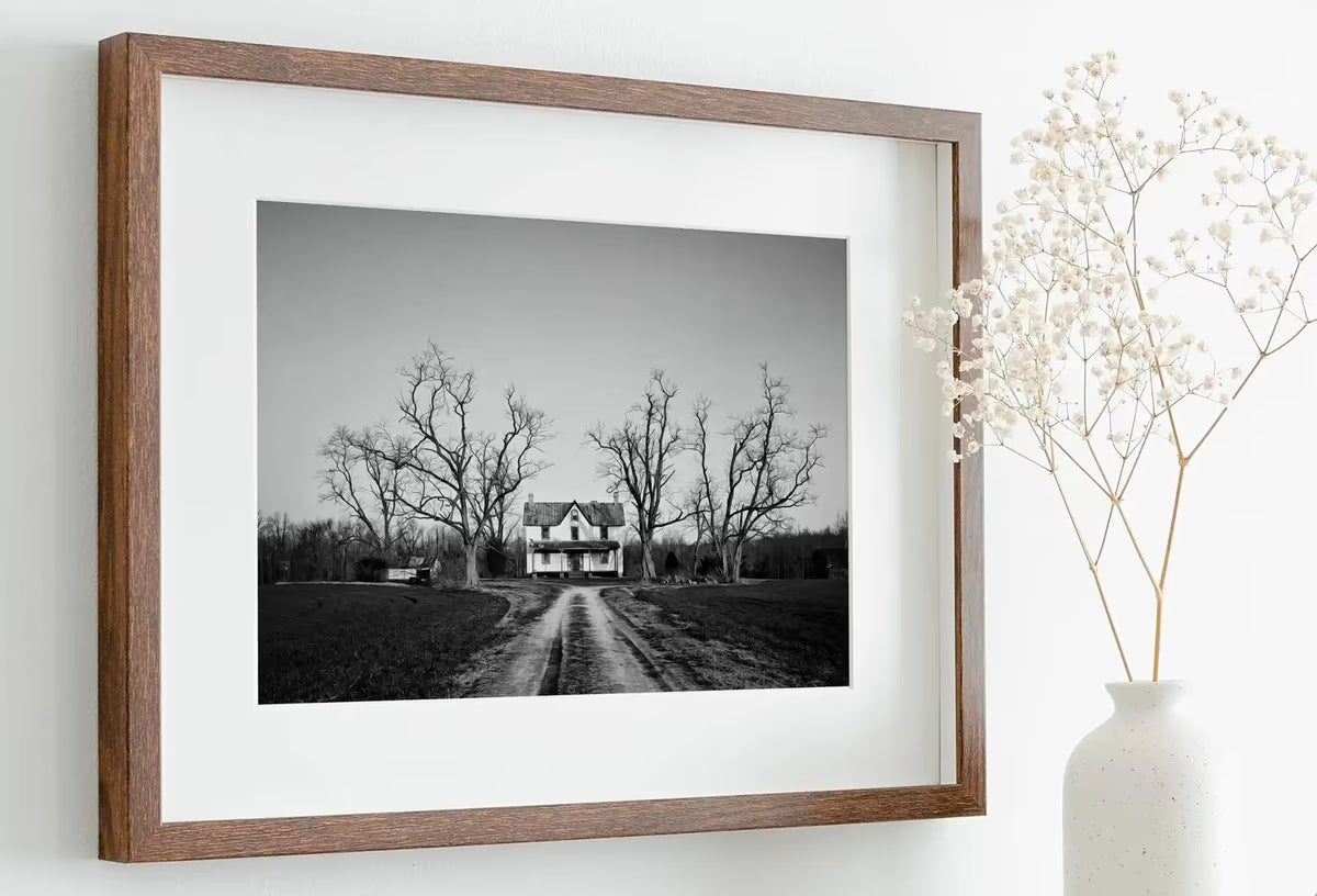 Abandoned Haunted House Halloween Print. Halloween Printable Wall Art. Scary Halloween Painting. Instant Download Art Print. Fall Decor