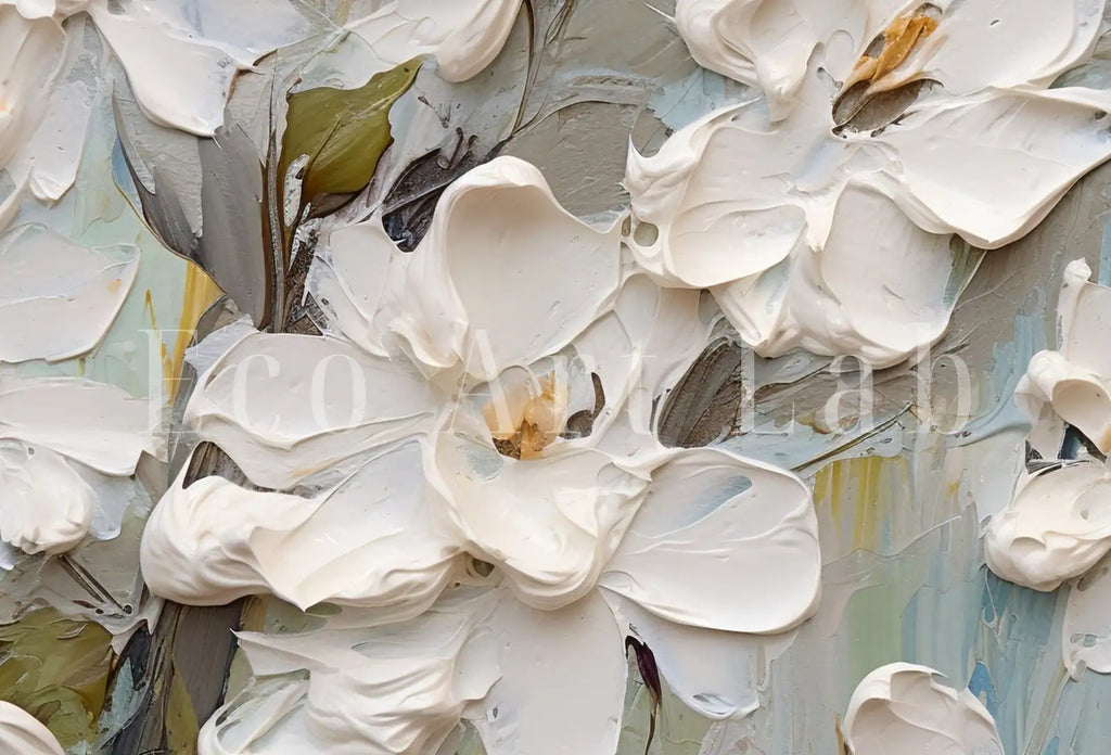 Second included artwork preview from Abstract Flowers Painting featuring various scenes. (variation 5)