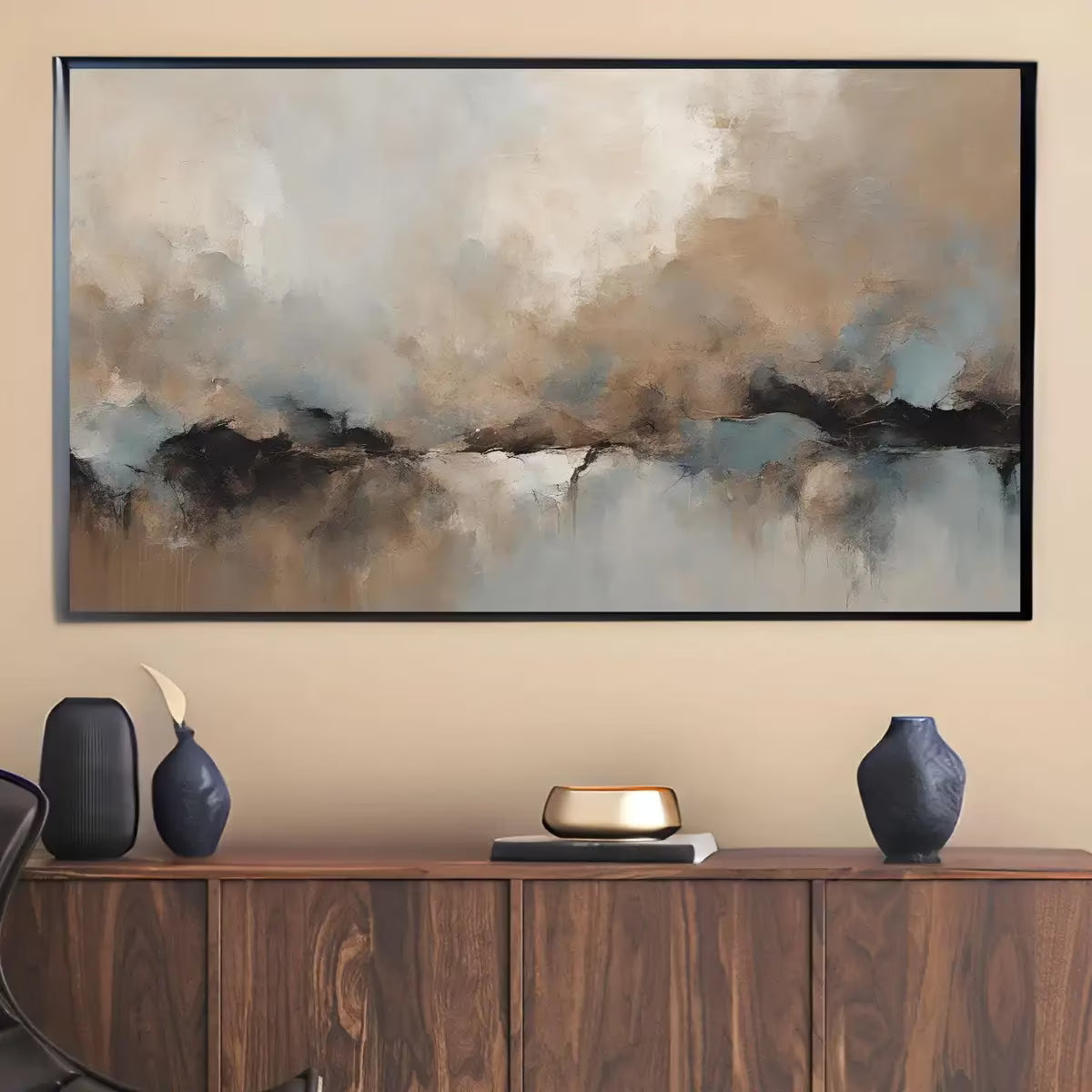 Abstract Japandi Frame TV Art. Wabi Sabi Decor. Unique Artwork for Modern Home Aesthetic – Frame TV  Art