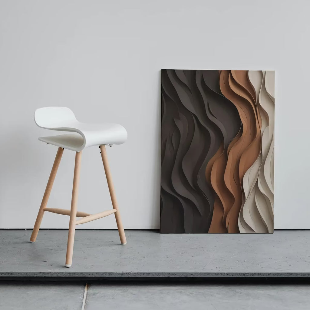 Abstract Painting 3D Texture Art Minimalist Boho Wall Art. Modern Contemporary Wall Art Print. Large Abstract Printable Art. Neutral Art – Printable Wall Art