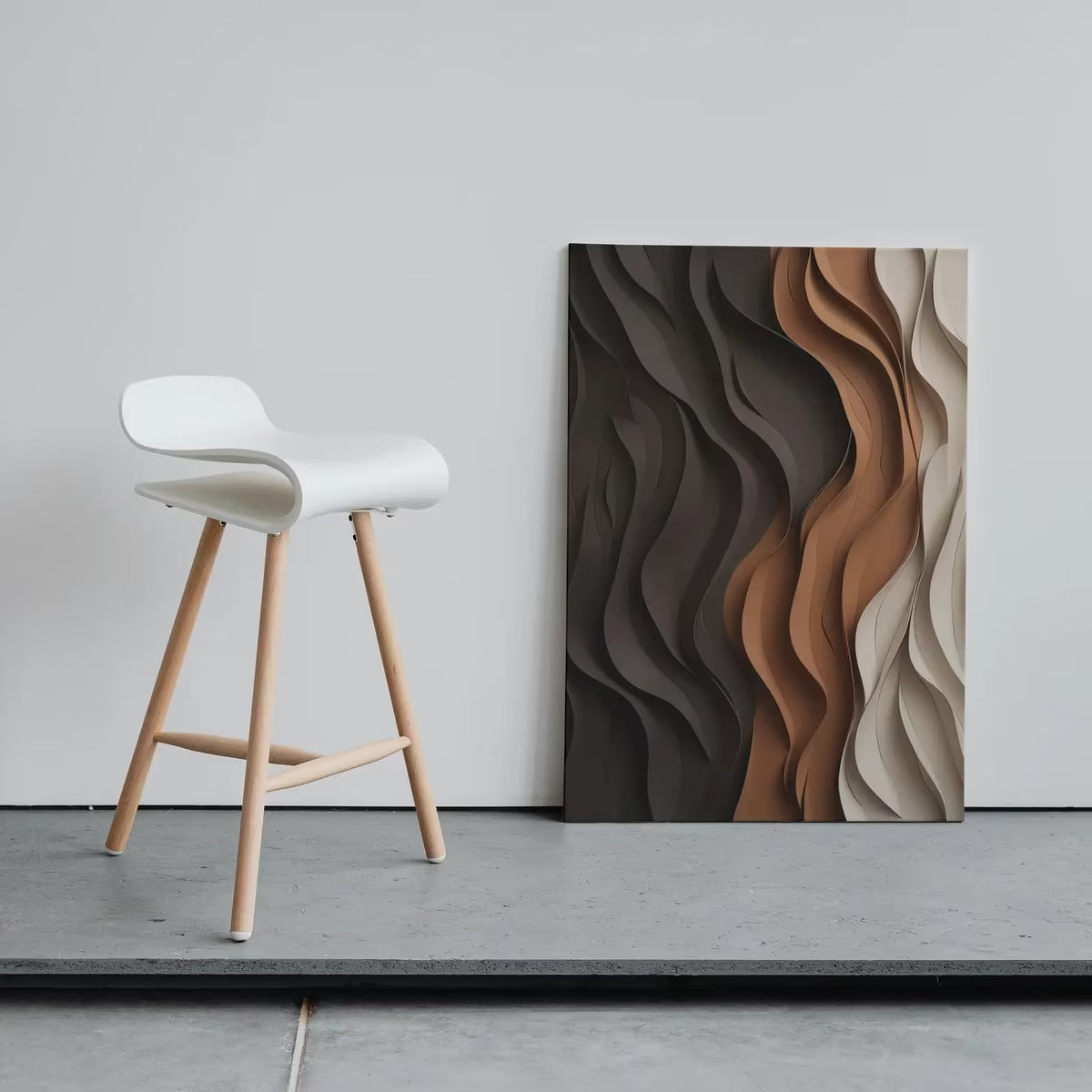 Abstract Painting 3D Texture Art Minimalist Boho Wall Art. Modern Contemporary Wall Art Print. Large Abstract Printable Art. Neutral Art – Printable Wall Art