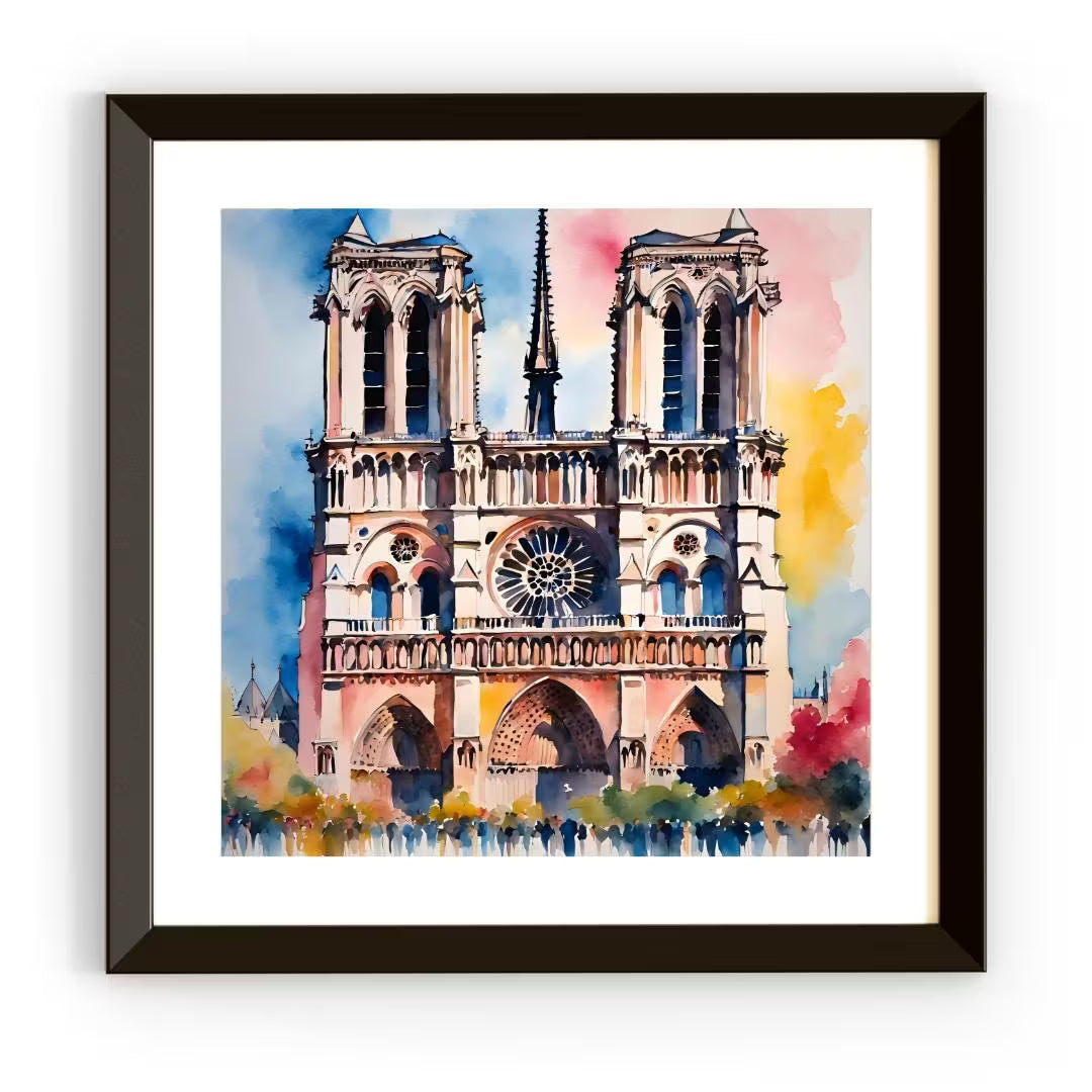 Abstract Painting Art | Colorful Wall Decor | Unique Square Printable Art for Modern Home – Printable Wall Art