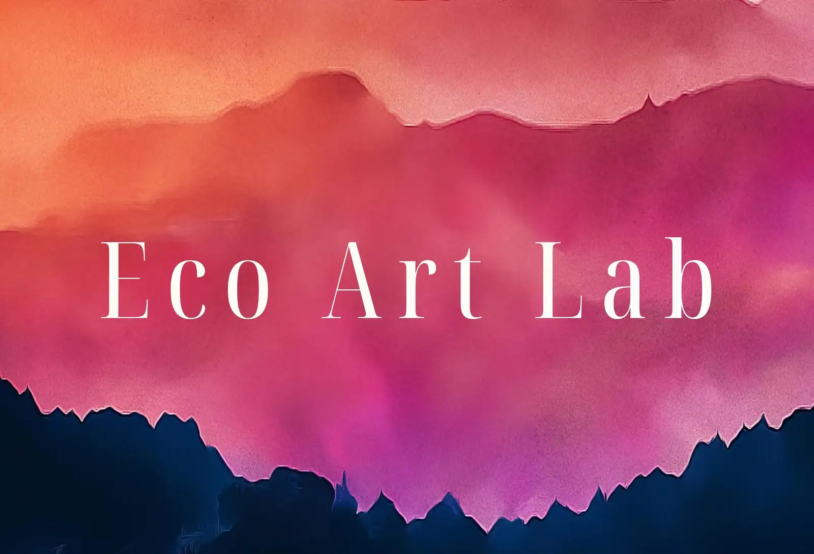 Detail view of artwork from Abstract Wall Evening in the Mountains Art Digital Print. Abstract Print Instant Download Printable Wall Art Sunset Colors Minimalist Poster. (variation 2)