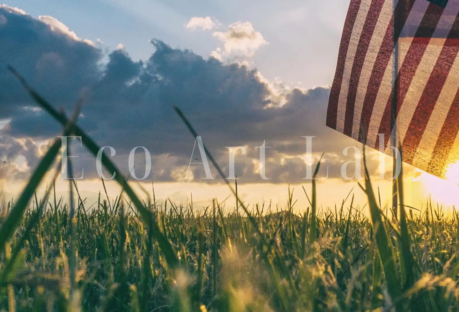 Second included artwork preview from American Flag at Sunset. Printable Wall Art. Independence Day 4th of July Decor. Patriotic Art. USA Flag Digital Download. Printable Poster featuring various scenes.