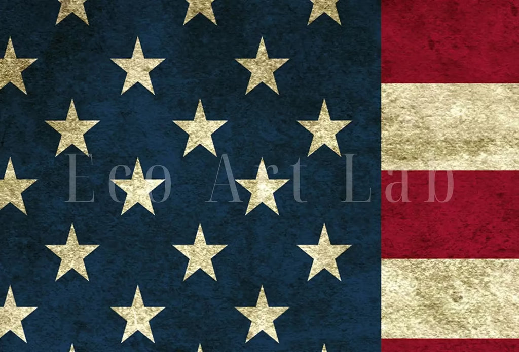 American Flag Printable Wall Art. Patriotic Decor. USA Art. United States Flag  Art. Distressed Flag Printable Poster. – Printable Wall Art