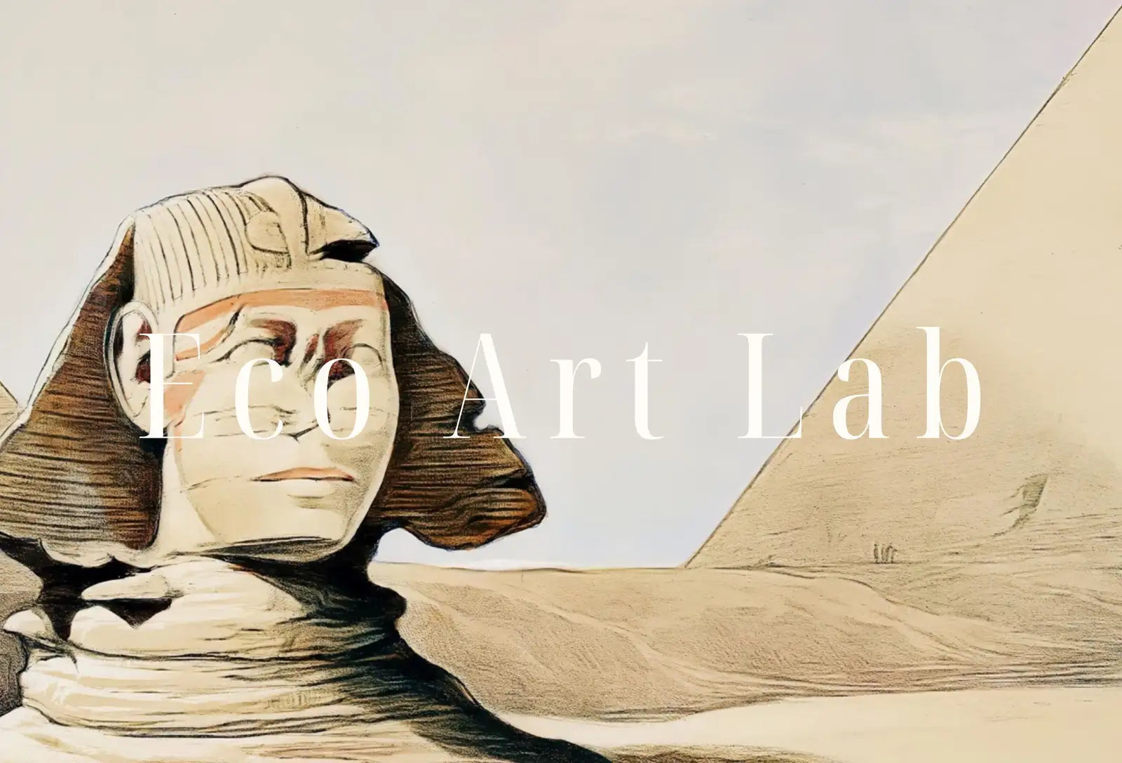Second included artwork preview from Ancient Egyptian Wall Art. Pyramids & Great Sphinx of Giza. Egyptian Art Print. Printable Art. Vintage Egyptian Landscape. Digital Download featuring various scenes.