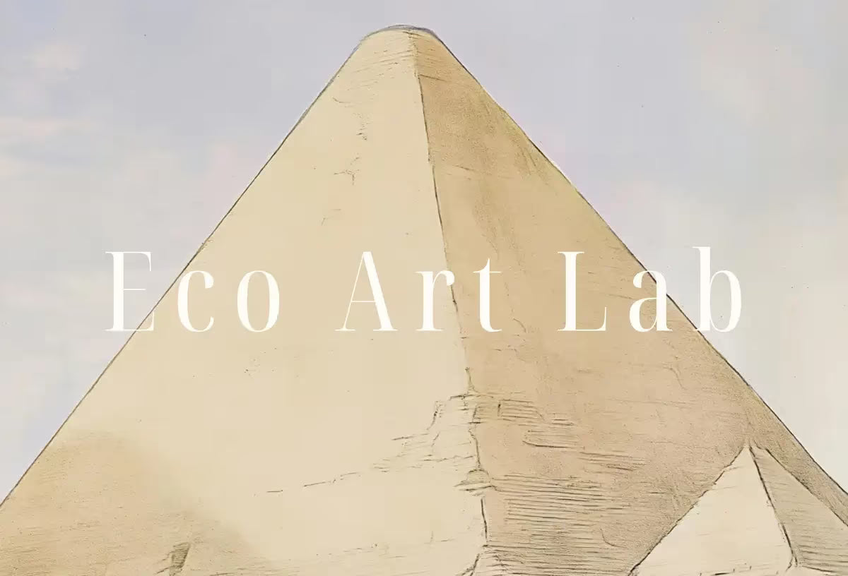 Ancient Egyptian Wall Art. Pyramids & Great Sphinx of Giza. Egyptian Art Print. Printable Art. Vintage Egyptian Landscape.  – Printable Wall Art