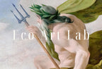 Detail view of artwork from Ancient Greek Mythology Painting. Marine Gods Paying Homage to Love Vintage Famous Painting. Antique Greek Mythology Art Printable Digital. (variation 1)