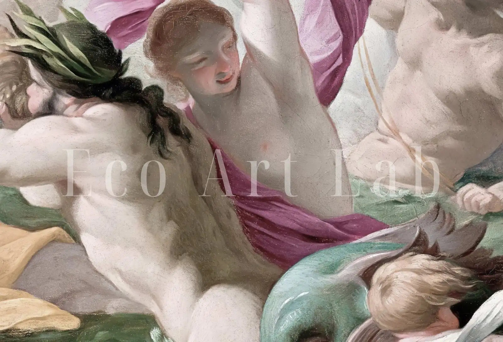 Included artwork preview showing first selection of artworks from Ancient Greek Mythology Painting.