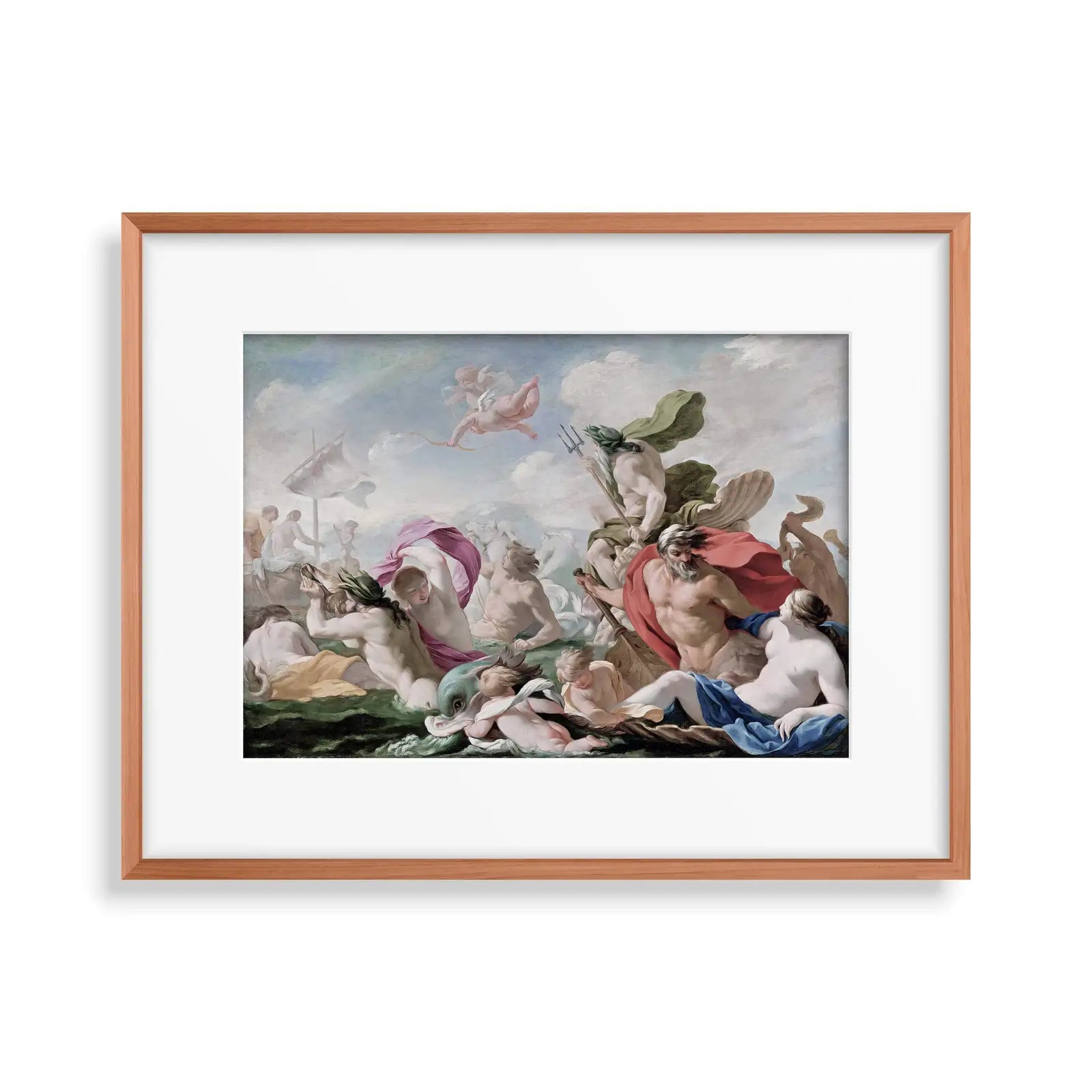 Detail view of artwork from Ancient Greek Mythology Painting. (variation 1)