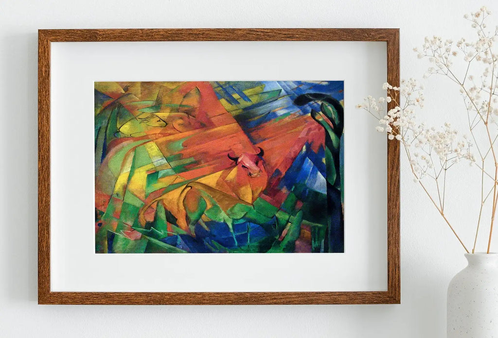 Included artwork preview showing first selection of artworks from Animals in a Landscape Vintage Painting. Surreal Abstract Geometric Art Print. Instant Download Antique Oil Painting. Famous Printable Art.