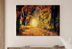 Second included artwork preview from Autumn Forest View Landscape Digital Painting. Printable Fall Wall Art. Home or Office Decor, Nature Print Digital Art Instant Download featuring various scenes.