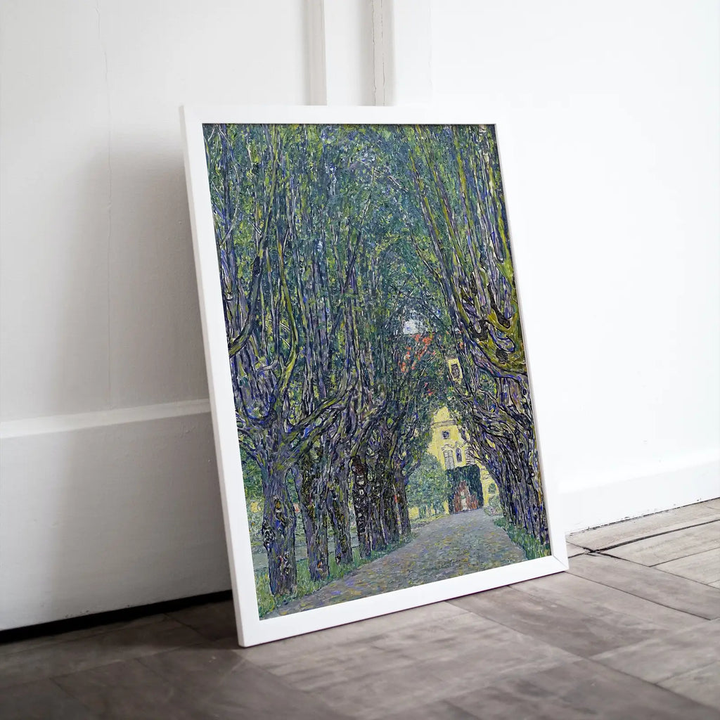 Included artwork preview showing first selection of artworks from Avenue in the Park Famous Gustav Klimt Painting Printable Wall Art. Instant Download Gustav Klimt Print. Vintage Poster. Art Nouveau Print.
