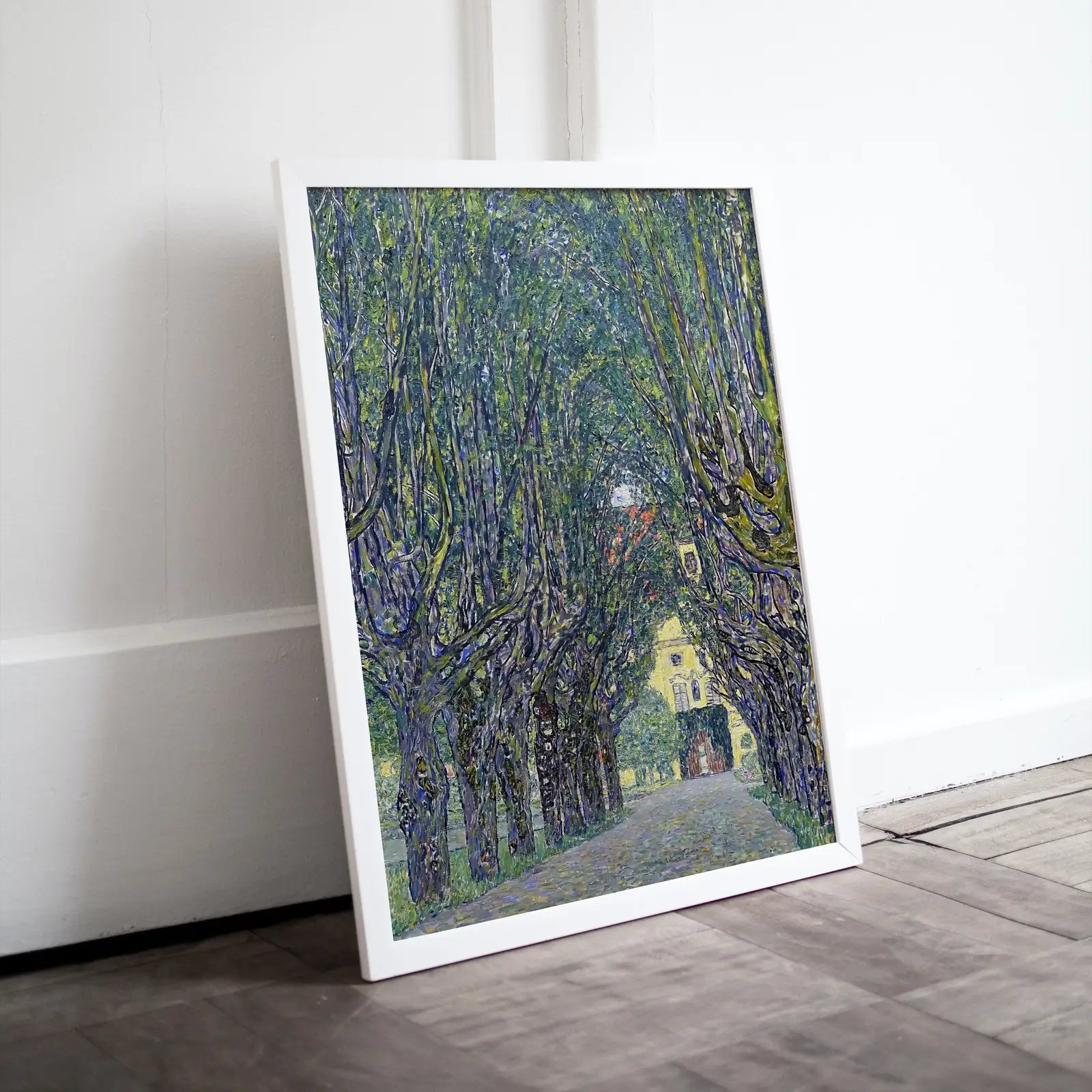 Included artwork preview showing first selection of artworks from Avenue in the Park Famous Gustav Klimt Painting Printable Wall Art. Instant Download Gustav Klimt Print. Vintage Poster. Art Nouveau Print.