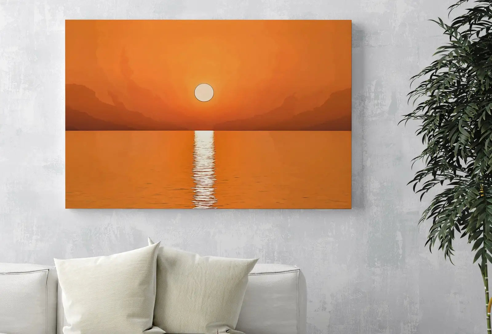 Included artwork preview showing first selection of artworks from Beach Sunset Wall Art Print. Instant Download Boho Abstract Sunset Poster. Digital Sunset Painting Abstract Wall Art. Coastal Landscape Art.