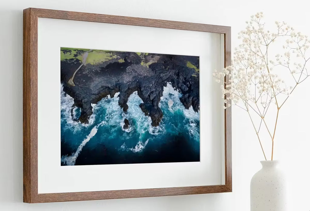 Beach Top View Digital Home Decor. Printable Wall Art. Beach Decor Aqua Blue Waves Art Print. Coastal Wall Art. Nautical Wall Decor – Printable Wall Art