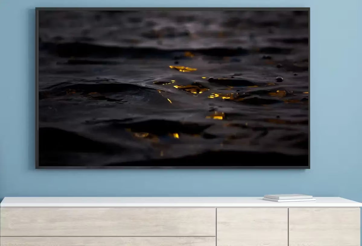 Black and Gold Wall Art, Abstract Frame TV Art, , Digital Art for TV Colorful Wall Art Artwork for The Frame TV – Frame TV  Art