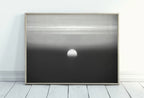 Black and White Abstract Sunset Art Print. Printable Minimal Art Prints. Modern Aesthetic Wall Art. Minimalist Abstract Sunset Poster – Printable Wall Art Set