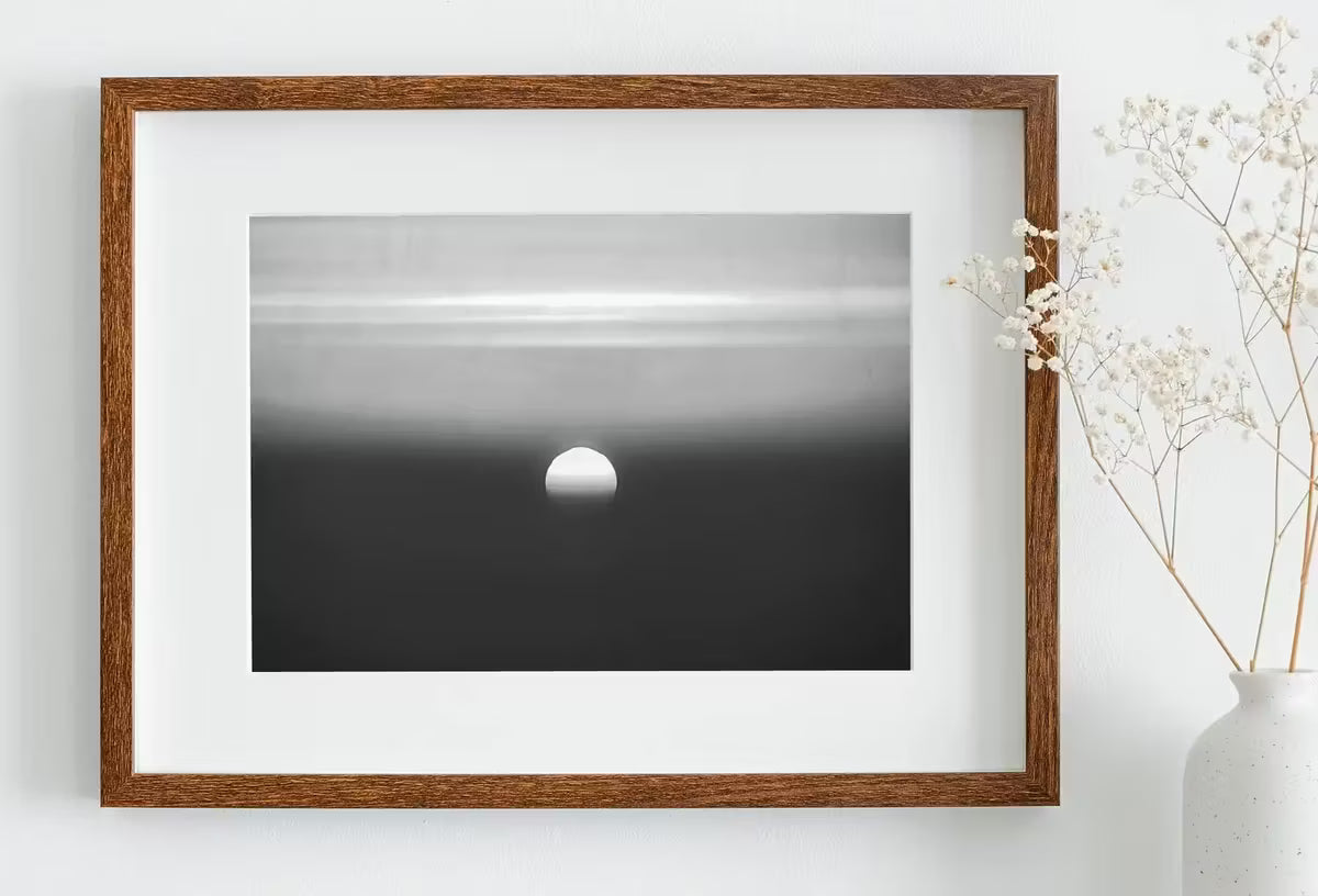 Black and White Abstract Sunset Art Print. Printable Minimal Art Prints. Modern Aesthetic Wall Art. Minimalist Abstract Sunset Poster – Printable Wall Art Set