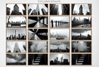Black and White New York Wall Art for Samsung Frame TV | NYC Skyline, Brooklyn Urban Gallery Wall Set | Contemporary Modern Minimalist Art – Frame TV Art Set