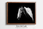 Black and White Wall Art Horse Photography Print. , Printable Horse Art, Black and White Horse Photo, Large Wall Art Print – Printable Wall Art