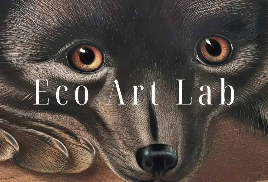 Black Fox Wall Art, Vintage Painting. Vintage Animal Print. Printable Wall Art, . Woodland Forest Art. Nature Print – Printable Wall Art