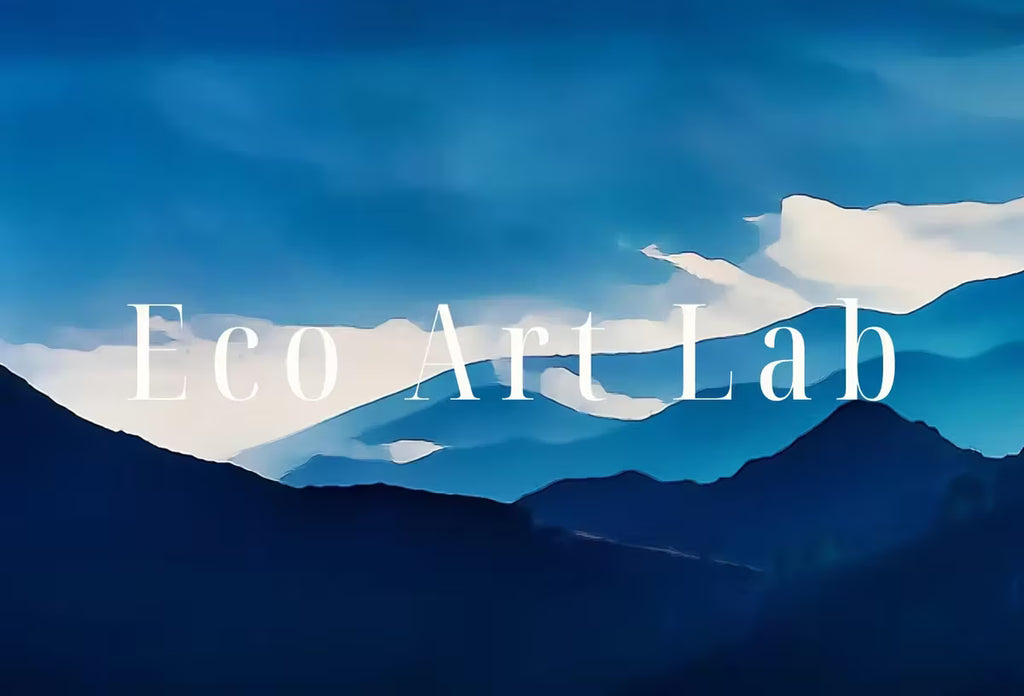 Blue Mountains Abstract Landscape Wall Art Print. Blue Nature Digital Art Print. Instant Download Printable Wall Art. Abstract Landscape – Printable Wall Art