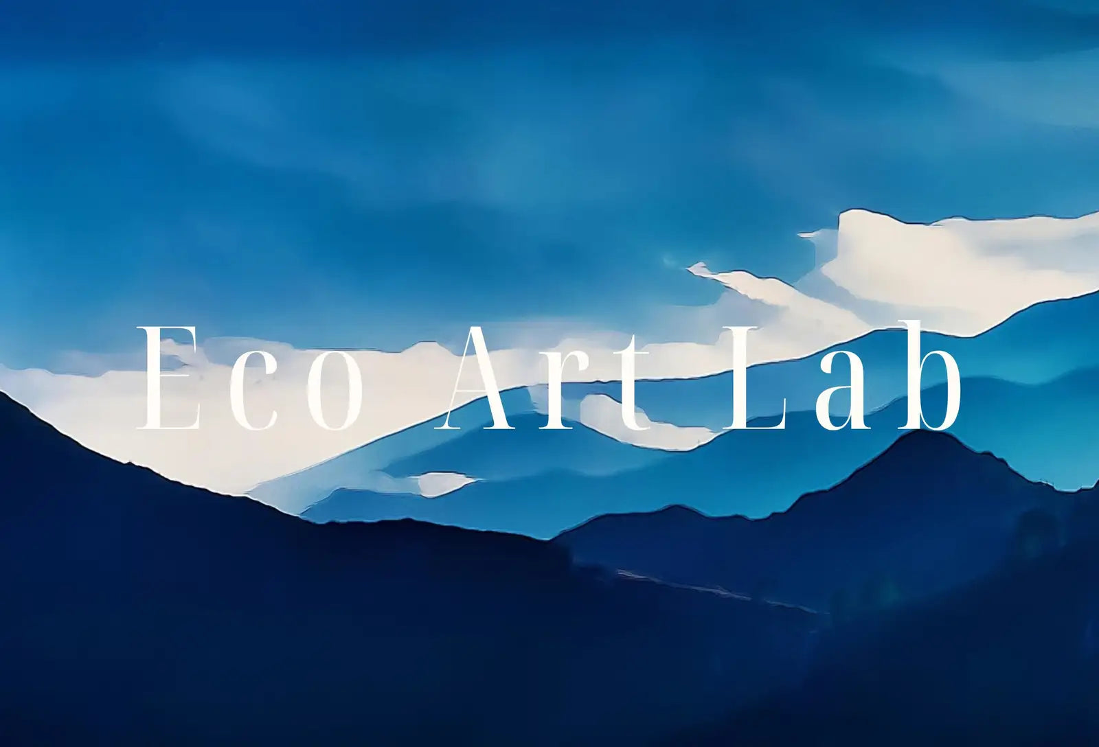 Second included artwork preview from Blue Mountains Abstract Landscape Wall Art Print. Blue Nature Digital Art Print. Instant Download Printable Wall Art. Abstract Landscape featuring various scenes.
