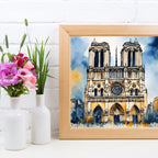 Blue Wall Art I Abstract Home Decor I Modern Printable Painting by [Artist Name] – Printable Wall Art