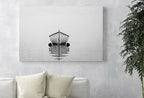 Second included artwork preview from Boat At Sea Print, Nautical Wall Decor, Printable Wall Art Prints, Digital Print, Black and White Print Minimalist Wall Art, Boat Print. Zen featuring various scenes.