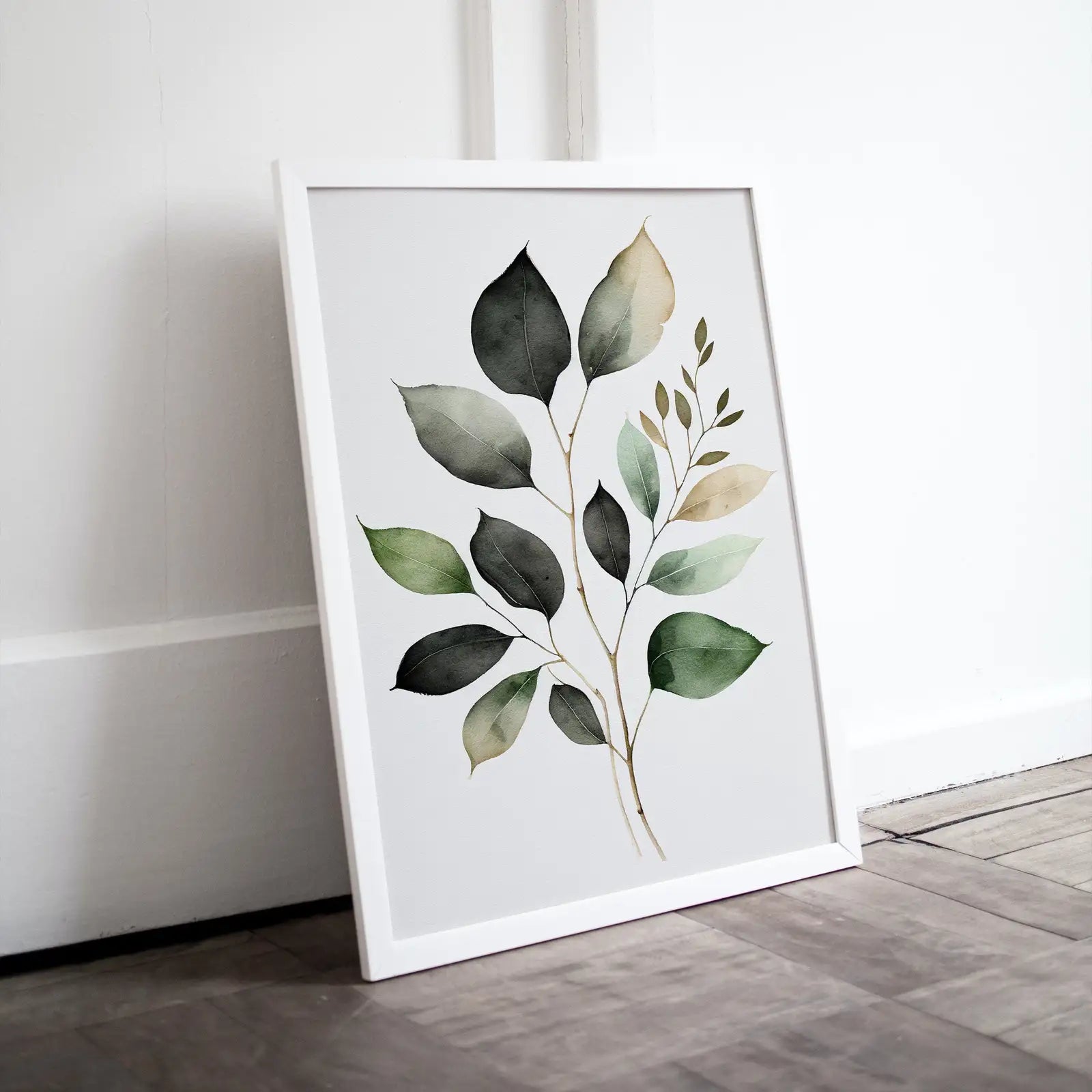 Included artwork preview showing first selection of artworks from Boho Floral Art. Floral Minimalist Art. Floral Printable Wall Art. Printable Flower Watercolor. Watercolor Botanical Print. Wild Flowers Art.