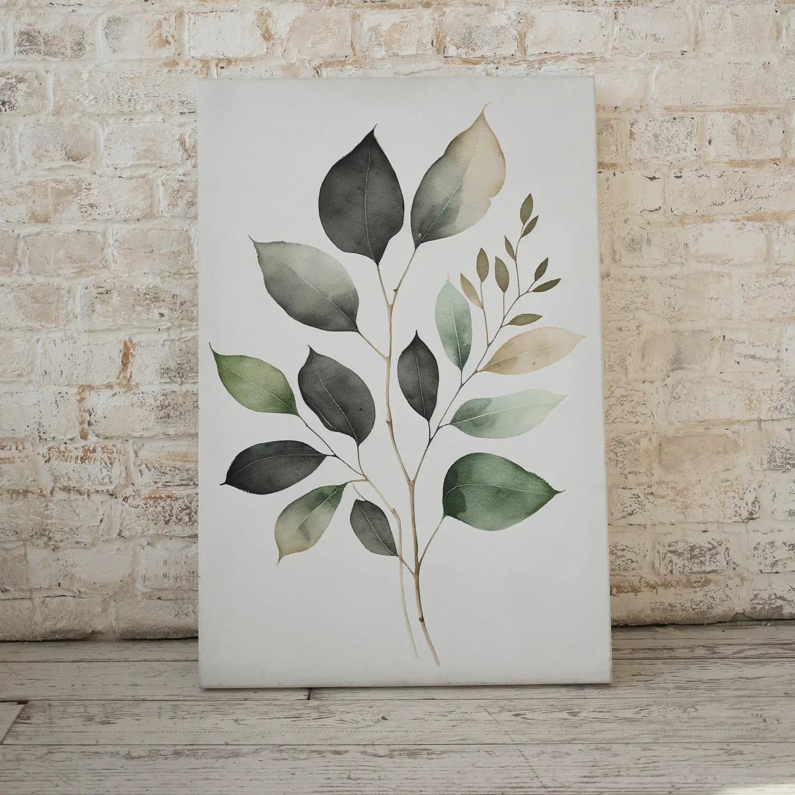 Second included artwork preview from Boho Floral Art. Floral Minimalist Art. Floral Printable Wall Art. Printable Flower Watercolor. Watercolor Botanical Print. Wild Flowers Art featuring various scenes.