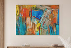 Second included artwork preview from Bold Modern Abstract Painting Printable Wall Art. Colorful Abstract Wall Art Download. Abstract Digital Art Print for Bedroom or Living Room featuring various scenes.
