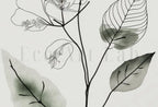 Second included artwork preview from Botanical Print Set of 3. Sage Green Gallery Wall Art. Boho Wild Flowers Printable Art. Abstract Line Art. Watercolor Floral Minimalist #3 featuring various scenes.