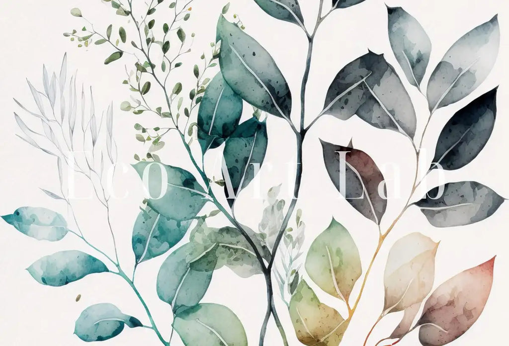 Second included artwork preview from Botanical Print Set of 3. Watercolor Gallery Wall Art. Floral Printable Line Art. Wild Flowers Bouquet Art. Minimal Boho Floral Prints. #4 featuring various scenes.