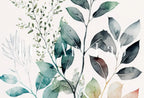 Detail view of artwork from Botanical Prints Set of 2. Watercolor Gallery Wall Art. Floral Printable Art. Wild Flowers Bouquet Art. Minimal Boho Floral Prints. #1. (variation 1)