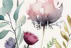 Included artwork preview showing first selection of artworks from Botanical Prints Set of 2. Watercolor Gallery Wall Art. Floral Printable Art. Wild Flowers Bouquet Art. Minimal Boho Floral Prints. #3.