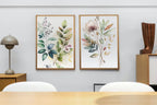 Botanical Prints Set of 2. Watercolor Gallery Wall Art. Floral Printable Art. Wild Flowers Bouquet Art. Minimal Boho Floral Prints. #4 – Printable Wall Art Set