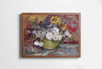 Bowl With Sunflowers & Roses Painting, Famous van Gogh Art Print. Instant Download Printable van Gogh Fine Art. Vintage Still Life Painting – Printable Wall Art Digital Download – Digital Download
