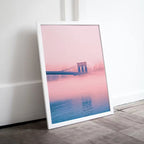 Brooklyn Bridge New York Print Poster, Printable Wall Art, New York City Print Digital Painting, New York Art, Printable Poster – Printable Wall Art