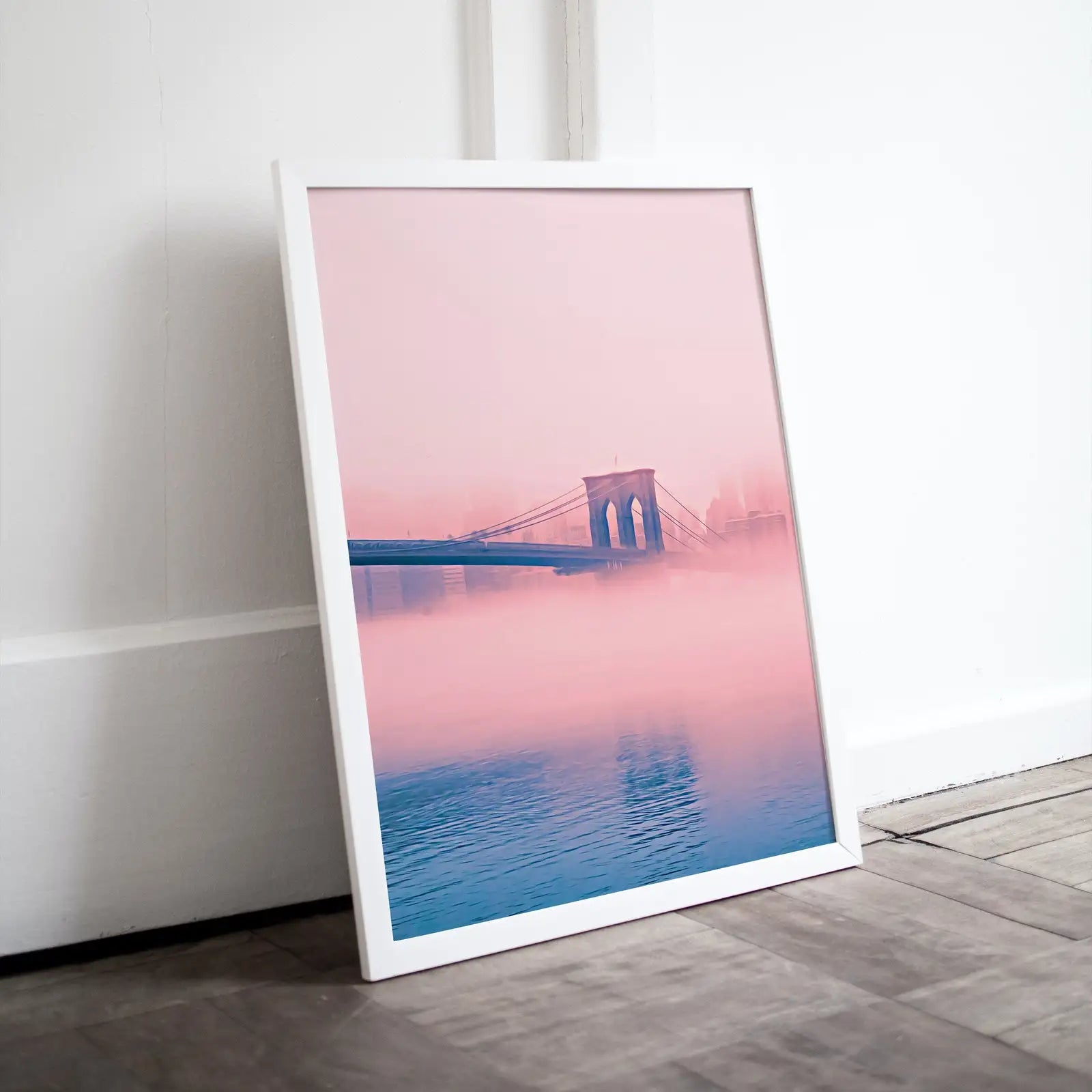 Included artwork preview showing first selection of artworks from Brooklyn Bridge New York Print Poster, Printable Wall Art, New York City Print Digital Painting, New York Art, Printable Poster.