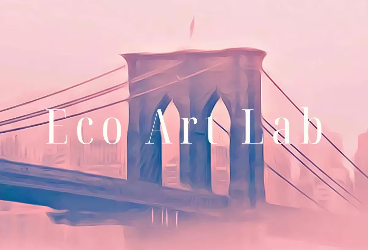 Brooklyn Bridge New York Print Poster, Printable Wall Art, New York City Print Digital Painting, New York Art, Printable Poster – Printable Wall Art