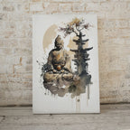 Second included artwork preview from Buddha Zen Wall Art. Printable Wall Art. Watercolor Print. Buddhism Art. Instant Download. Zen Decor. Spiritual Wall Art. Asian Wall Art. #6 featuring various scenes.